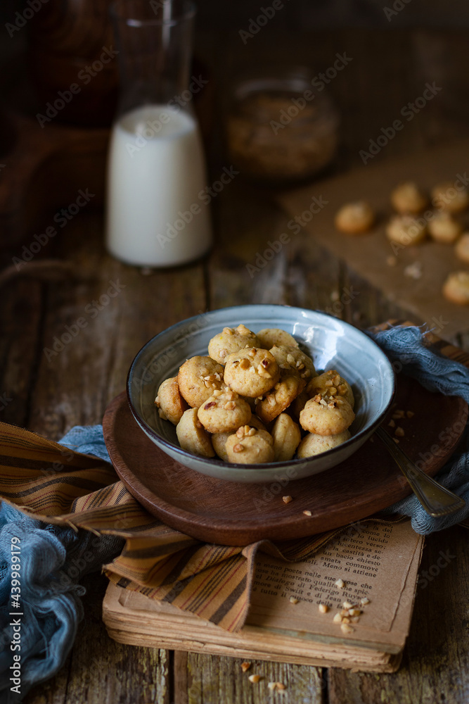 Cookies with nuts Cookies with nuts