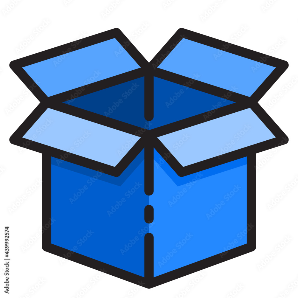 box color line style icon