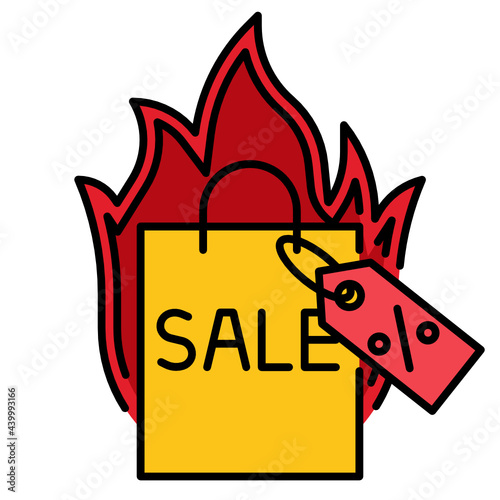 hot deal icon