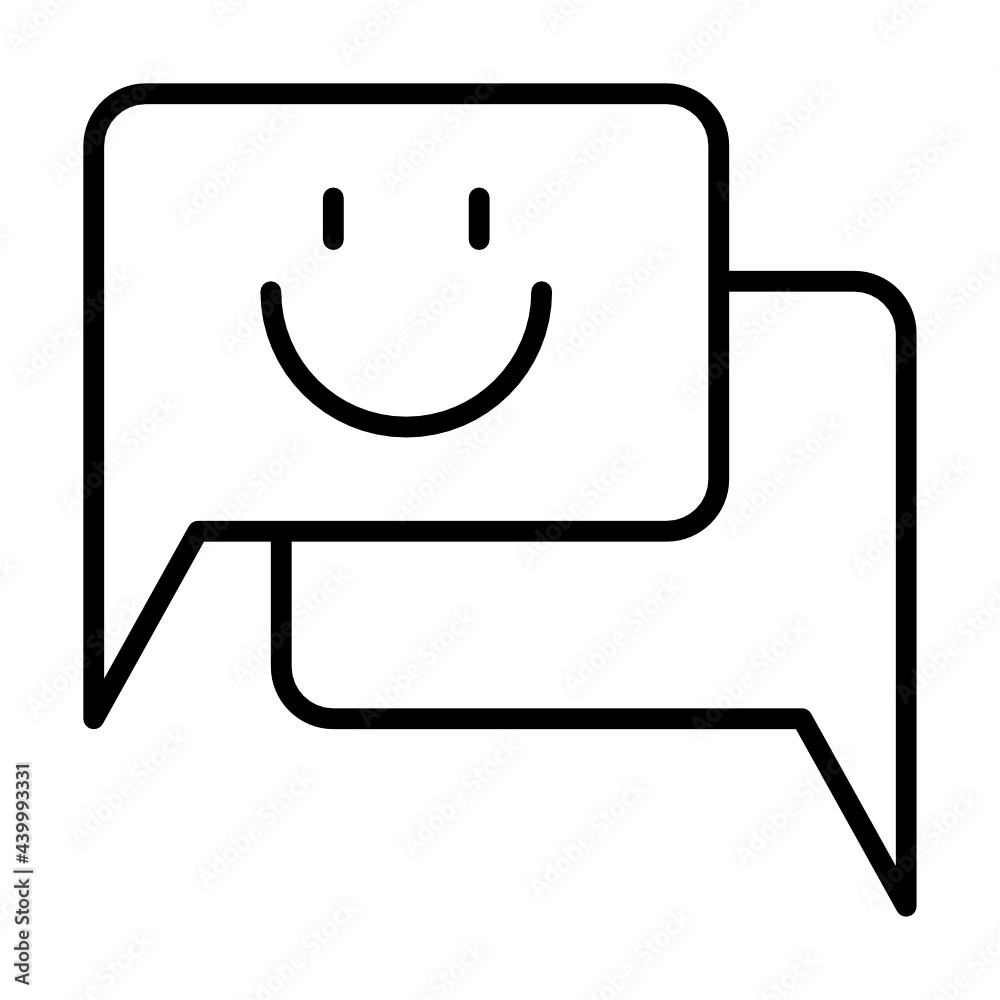 Outline chat icon Outline chat icon