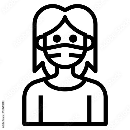 Avatar outline icon