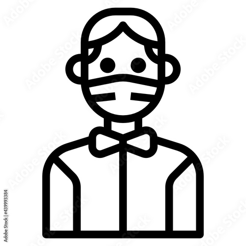 Avatar outline icon