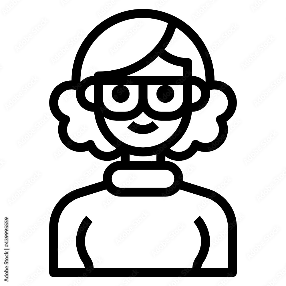 Teacher outline icon Teacher outline icon