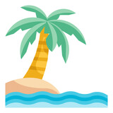 palm flat icon