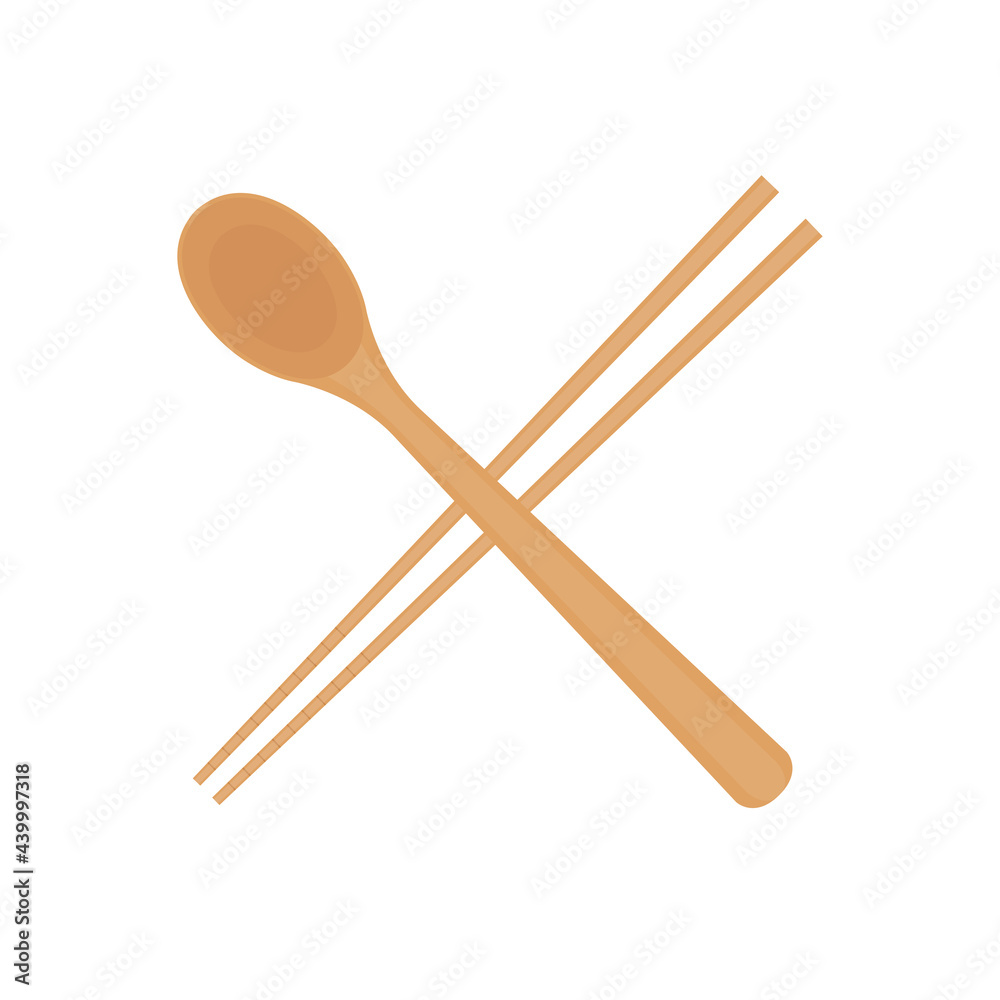 Chopsticks and spoon vector. chopsticks white background. wallpaper. free space for text. copy space. Chopsticks and spoon vector. chopsticks white background. wallpaper. free space for text. copy space.