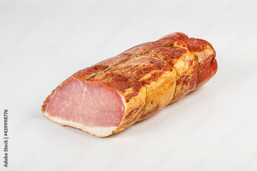 Delicous smoked pork for snack Delicous smoked pork for snack