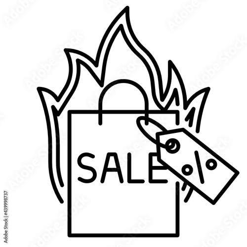 hot deal icon