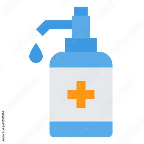 Sanitizer flat icon