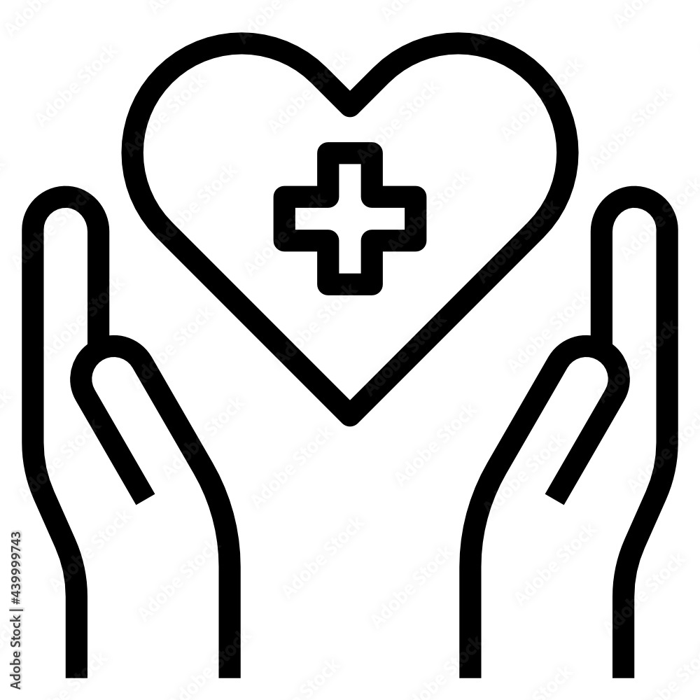Healthcare outline icon Healthcare outline icon