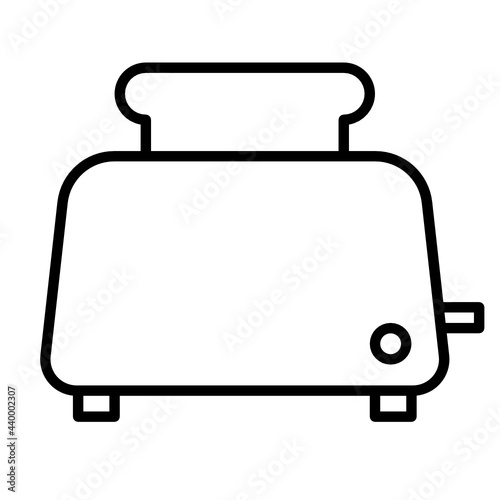 Outline toaster icon