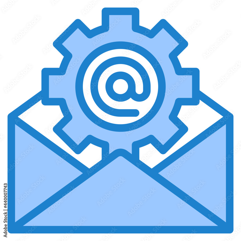email blue style icon email blue style icon