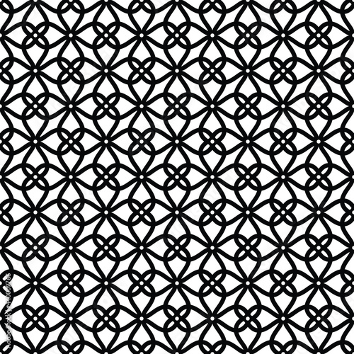 Mashrabiya seamless pattern vector design