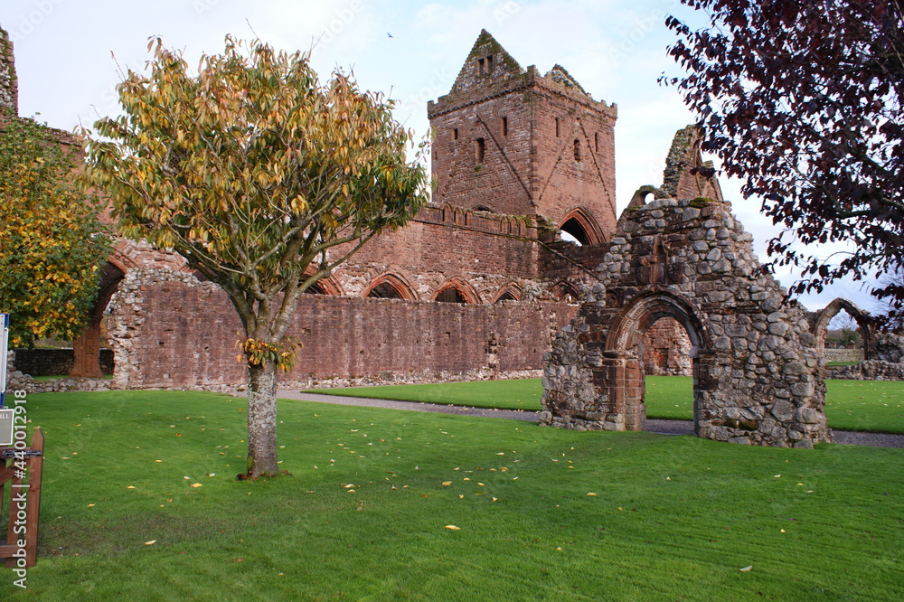 Sweet Heart Abbey, New Abbey, Dumfries, Scotland Sweet Heart Abbey, New Abbey, Dumfries, Scotland