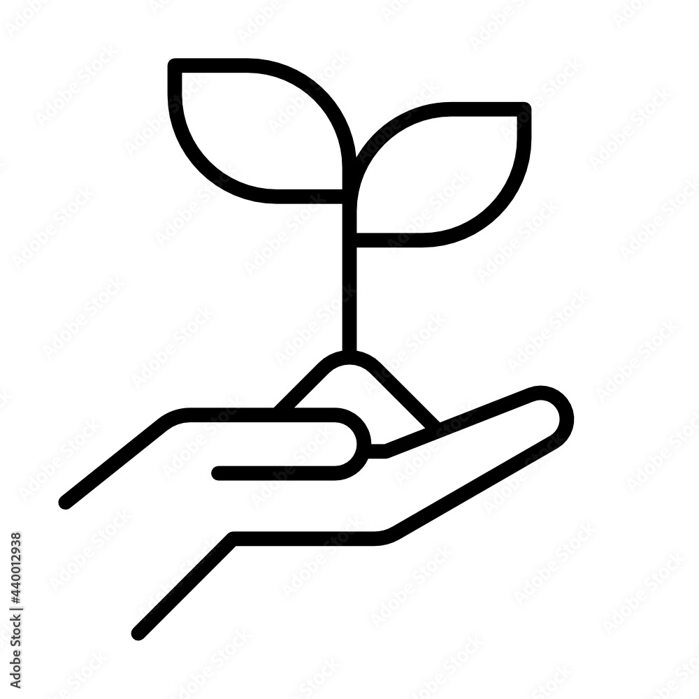 Outline growth icon Outline growth icon