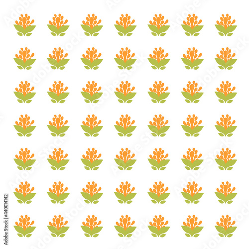 floral pattern. beautiful decorated floral background.