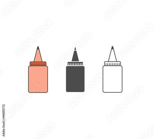 Glue vector icon sign symbol