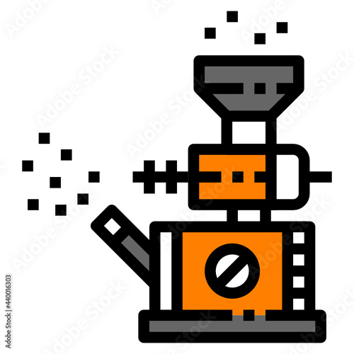 hulling machine