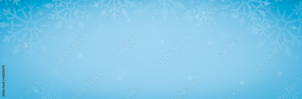 Fototapeta premium blue christmas background