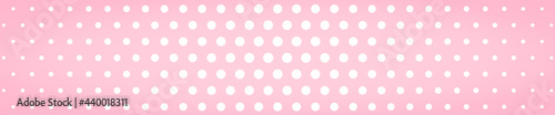Comic book halftone dot on pink background, illustrator.