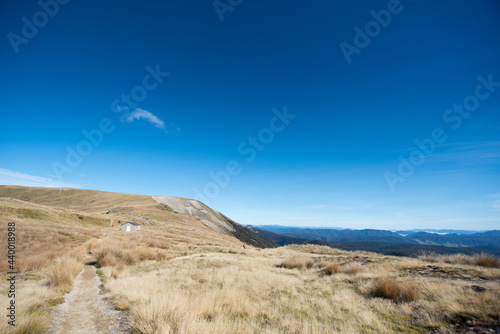 Angelus Hut tracks and routes on Nelson Lakes National Park, New Zealand