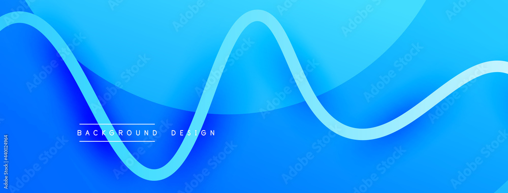 Abstract gradient background with wave line with shadow effect. Geometric composition. 3D shadow effects and fluid gradients Abstract gradient background with wave line with shadow effect. Geometric composition. 3D shadow effects and fluid gradients