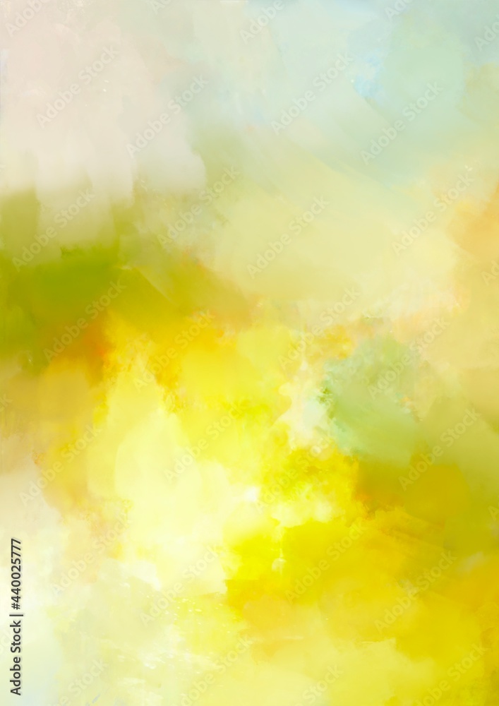 幻想的な黄色のレトロや水彩テクスチャ背景

