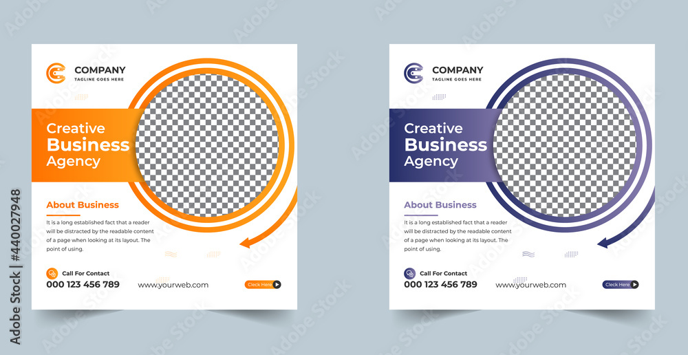 Modern Social square web banner for social media post template design, Facebook Post, Instagram Post template Modern Social square web banner for social media post template design, Facebook Post, Instagram Post template