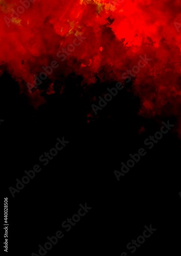 赤と黒の血の垂れるテクスチャ背景
