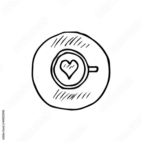 coffee doodle artb 1 dd ww herb isol