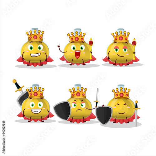 A Charismatic King tej cartoon character wearing a gold crown photo