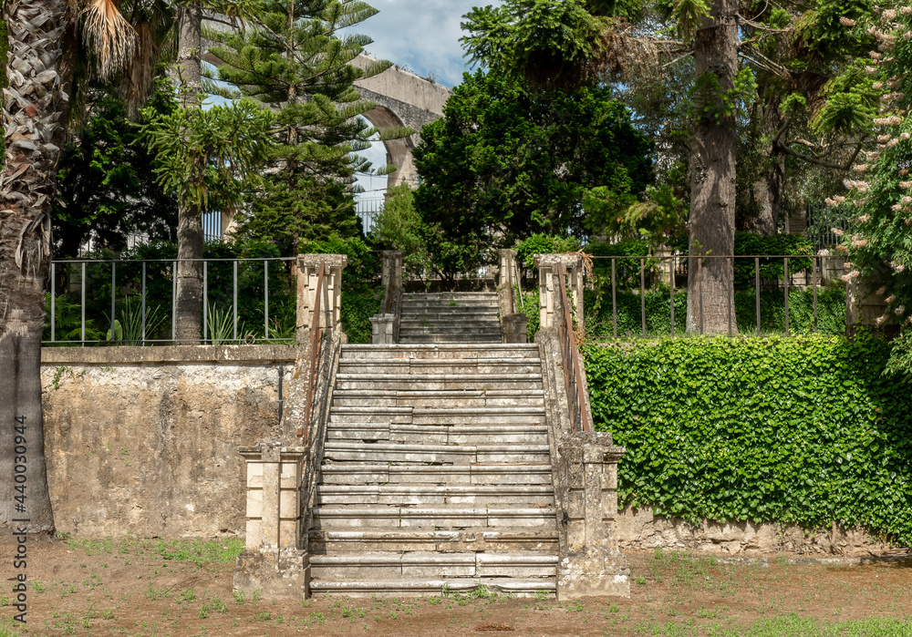 Fototapeta premium Jardim botânico de Coimbra. Universidade de Coimbra.