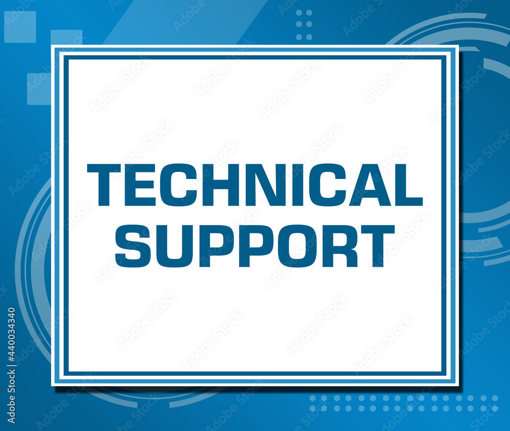 Technical Support Blue Technology Background Square
Technical Support Blue Technology Background Square
