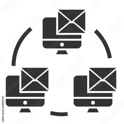 Email solid icon.