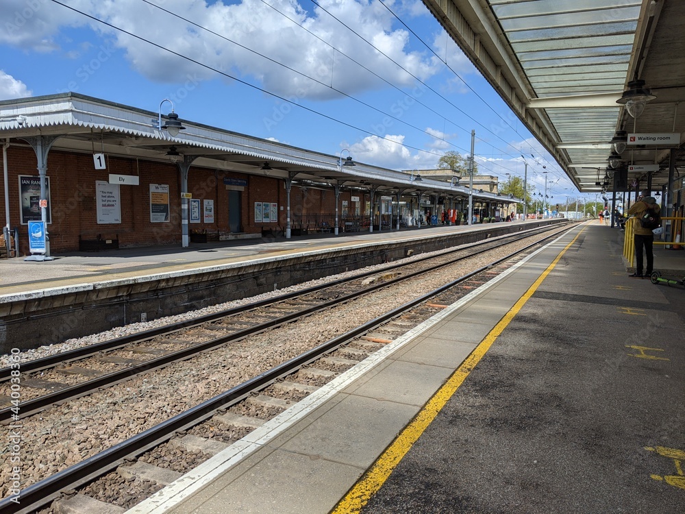 Ely railway station in Cambridgeshire, England