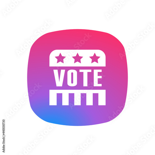 Vote - Sticker