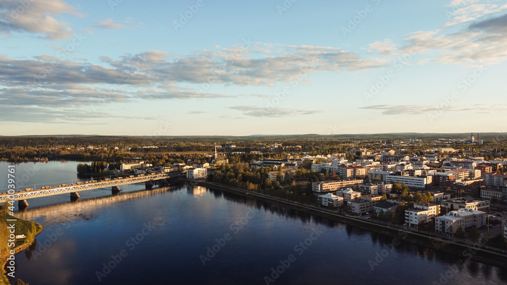 Kemijoki River Finnish Lapland