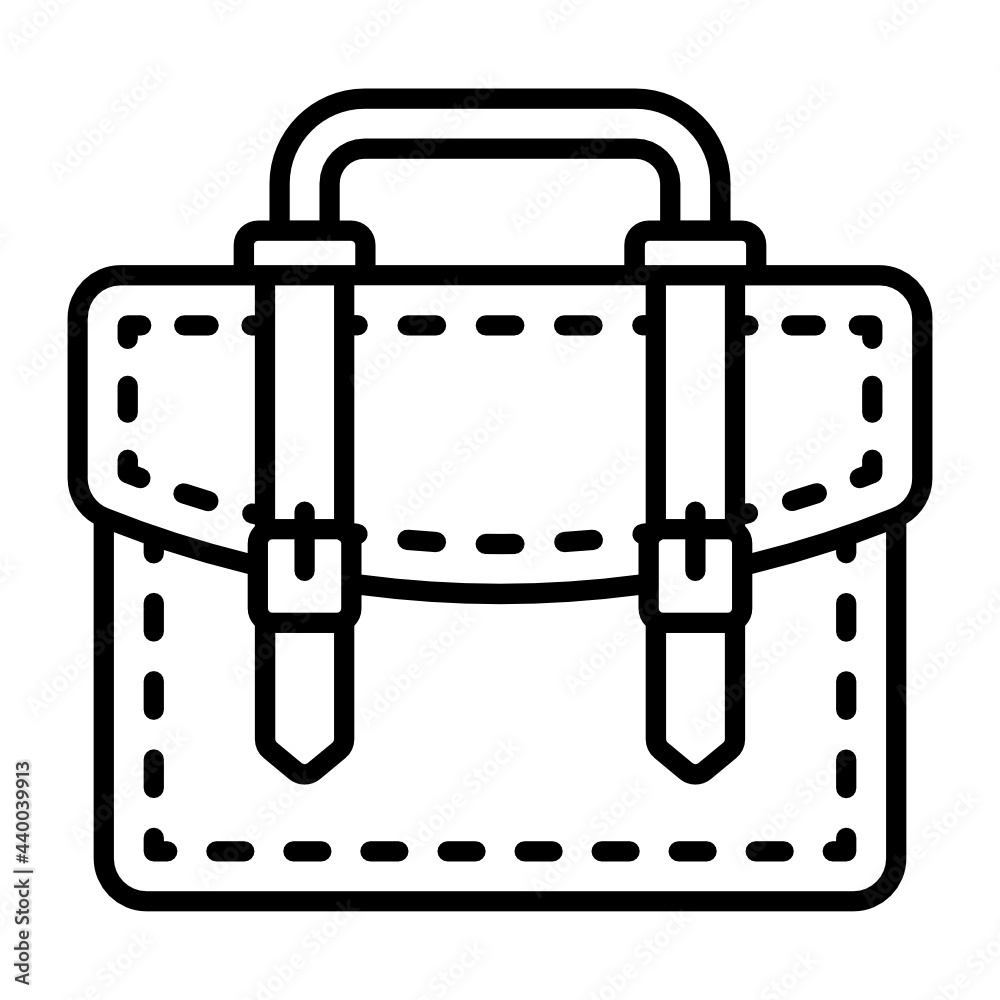 Dad Office Bag Concept, Portfolio Vector Icon Design, Happy Fathers Day Symbol, Dads Gift Elements Sign, Parents Day Stock illustration Dad Office Bag Concept, Portfolio Vector Icon Design, Happy Fathers Day Symbol, Dads Gift Elements Sign, Parents Day Stock illustration