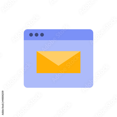 Email flat icon. © doraclub