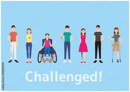 Challenged! 障がいと共に生きチャレンジする世界の人々