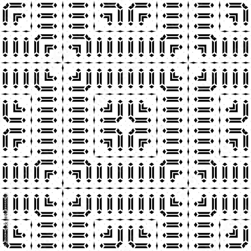 Design seamless monochrome pattern
