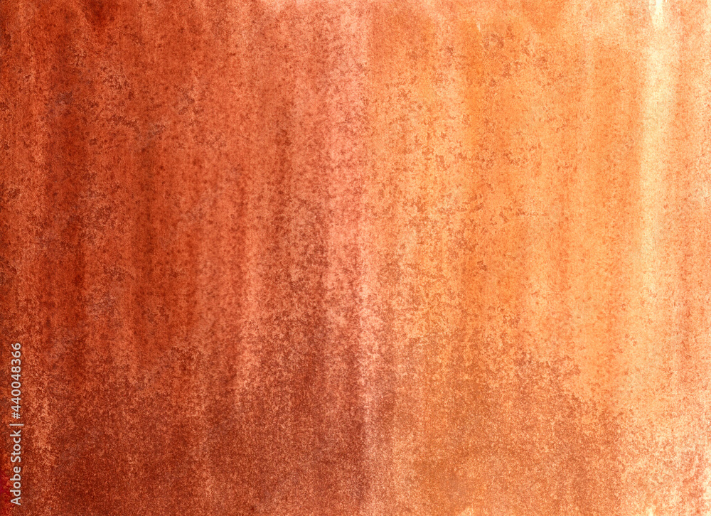 Ταπετσαρία Hand drawn watercolor abstract background. Brown color