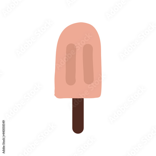 Hand drawn ice cream stick Illustration