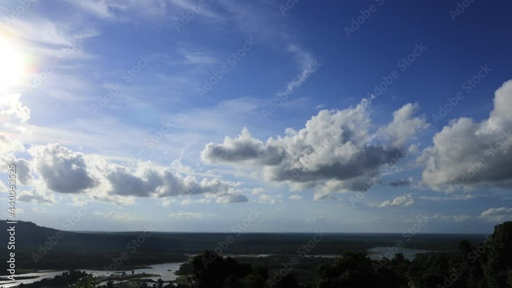 Nature Environment, sky clouds moving over the mountains. Nature Environment, sky clouds moving over the mountains.