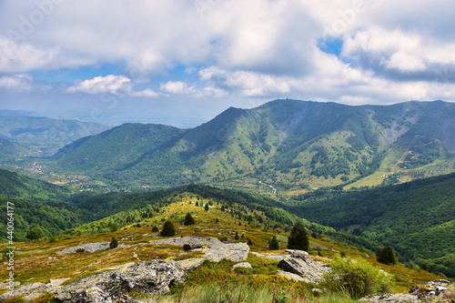 landscape in the mountains
