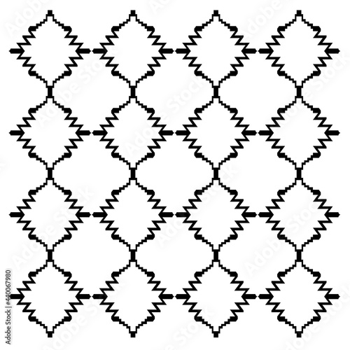 Luxury Ornamental Aztecs Pattern Texture Background