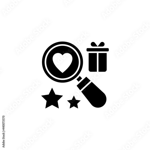 Find Favourite Product icon in vector. Logotype
