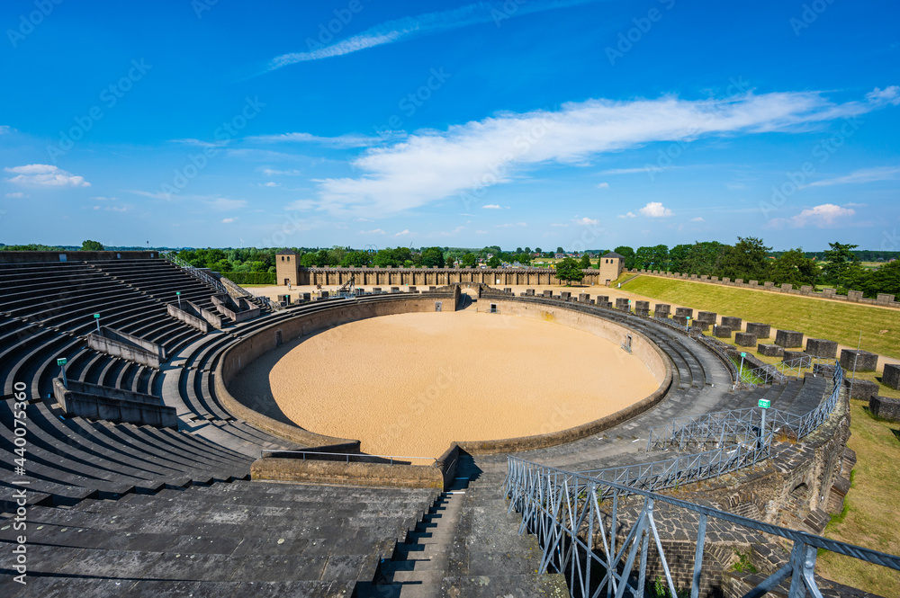 Arena im Römerpark APX in Xanten am Niederrhein - NRW, Deutschland