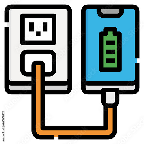 charger line icon