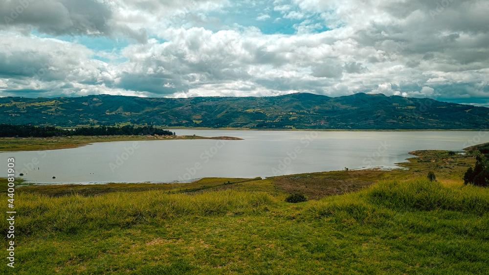 lake and mountains , Cundinamarca, Colombia