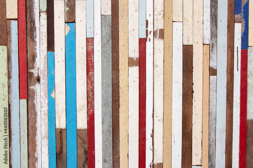 Multi color grunge old wood plate textured background for decoration Multi color grunge old wood plate textured background for decoration